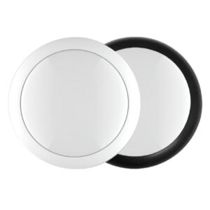 Plafoniera LED Circolare 14w Tricolor 1400 Lumen Bianca / Nera EMMA